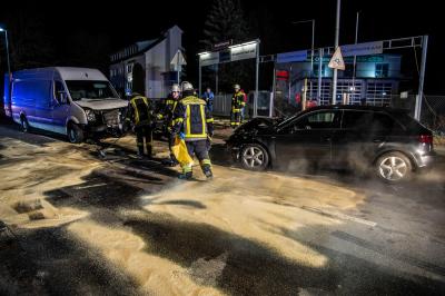 Kirchheim: Frontalcrash fordert einen Verletzten